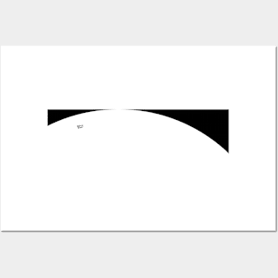 White Circle #minimalism #kirovair #minimal #design Posters and Art